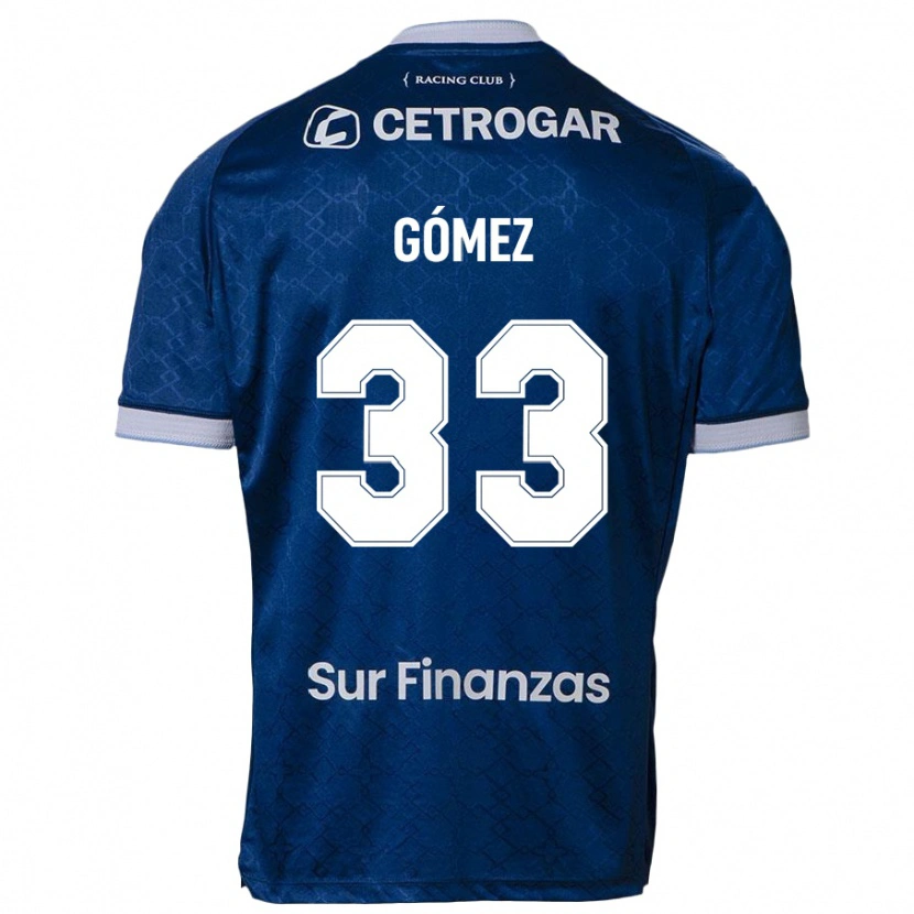 Danxen Uomo Maglia Rocío Gómez #33 Blu Scuro Kit Gara Away 2025/26 Maglietta