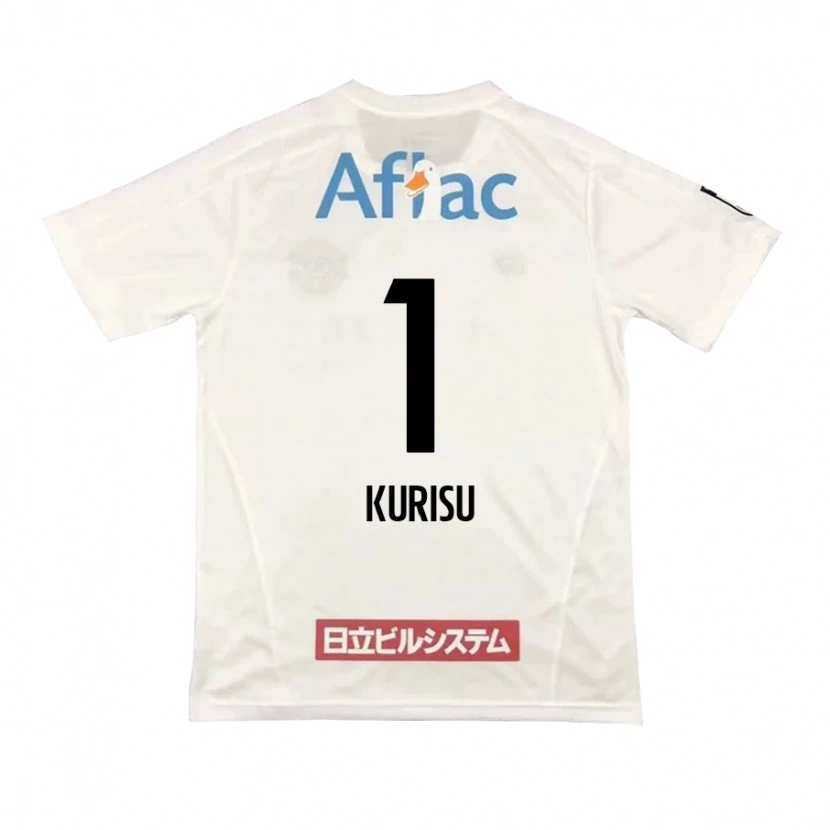 Danxen Uomo Maglia Daishi Kurisu #1 Grigio Chiaro Beige Kit Gara Away 2025/26 Maglietta