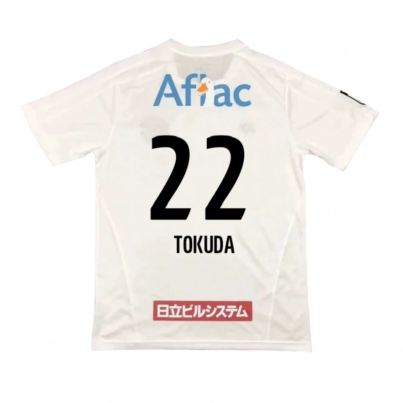 Danxen Uomo Maglia Haoto Tokuda #22 Grigio Chiaro Beige Kit Gara Away 2025/26 Maglietta