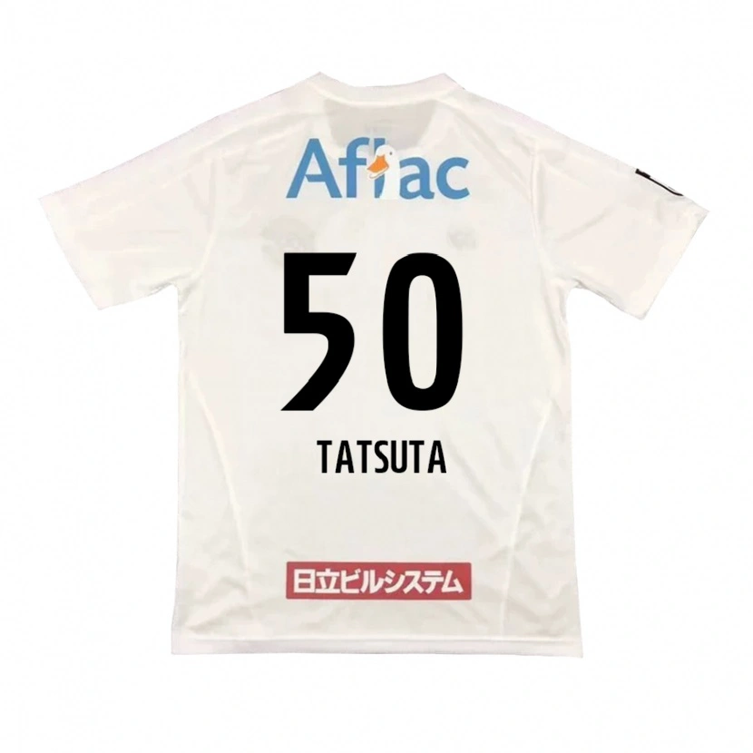 Danxen Uomo Maglia Yugo Tatsuta #50 Grigio Chiaro Beige Kit Gara Away 2025/26 Maglietta