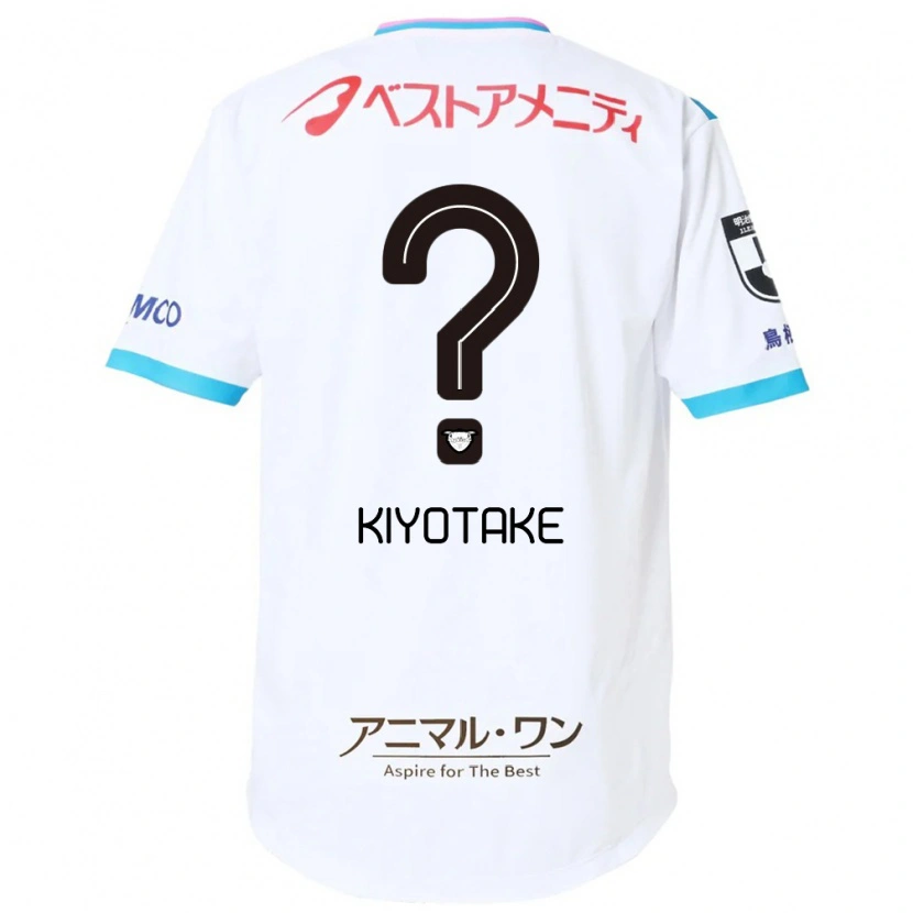 Danxen Uomo Maglia Hiroshi Kiyotake #0 Bianco Rosa Kit Gara Away 2025/26 Maglietta