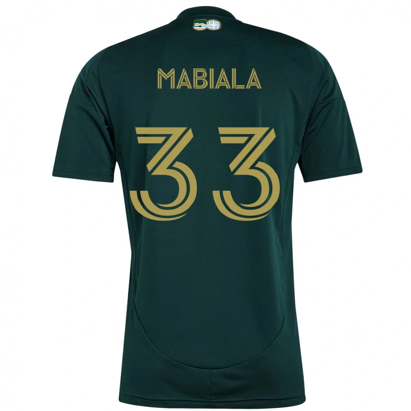 Danxen Donna Maglia Larrys Mabiala #33 Nero Marrone Kit Gara Home 2025/26 Maglietta