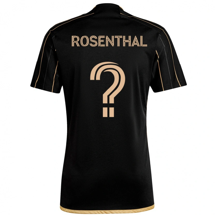 Danxen Donna Maglia Charlie Rosenthal #0 Nero Marrone Kit Gara Home 2025/26 Maglietta