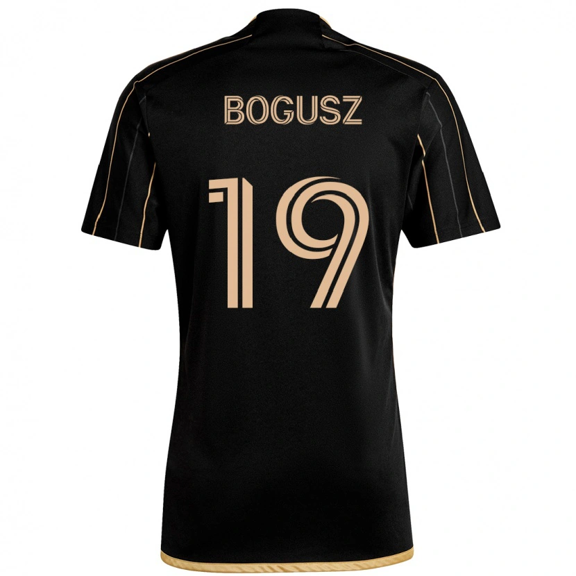 Danxen Donna Maglia Mateusz Bogusz #19 Nero Marrone Kit Gara Home 2025/26 Maglietta