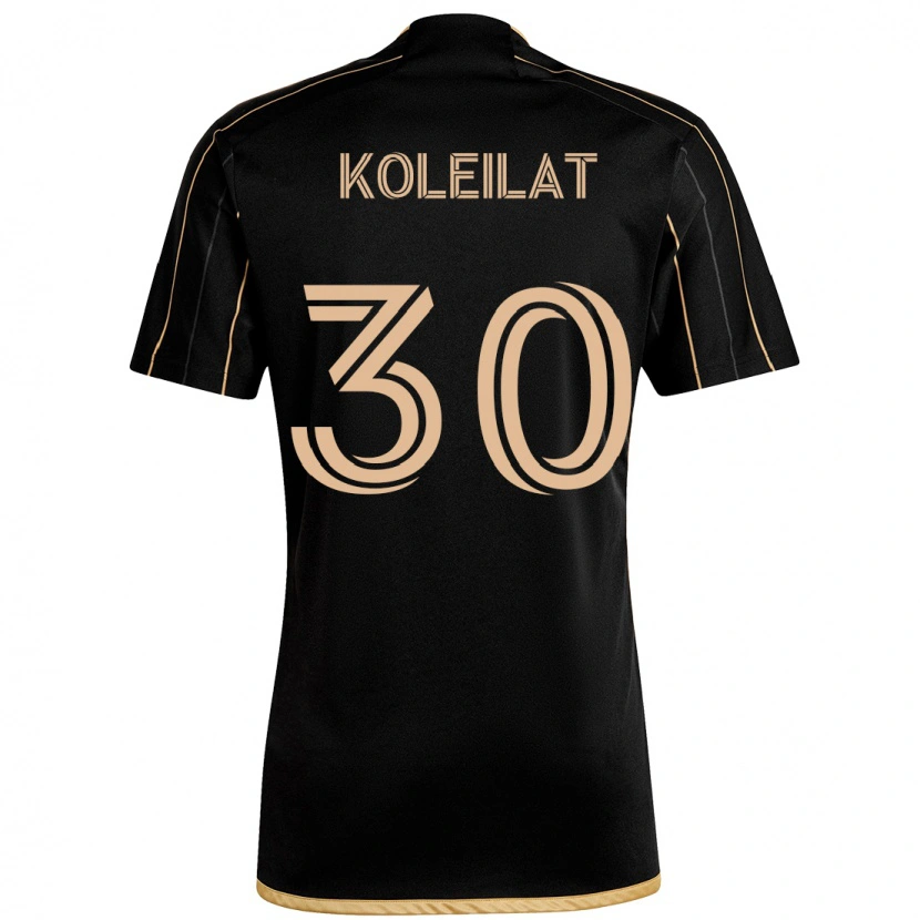 Danxen Donna Maglia Jassem Koleilat #30 Nero Marrone Kit Gara Home 2025/26 Maglietta