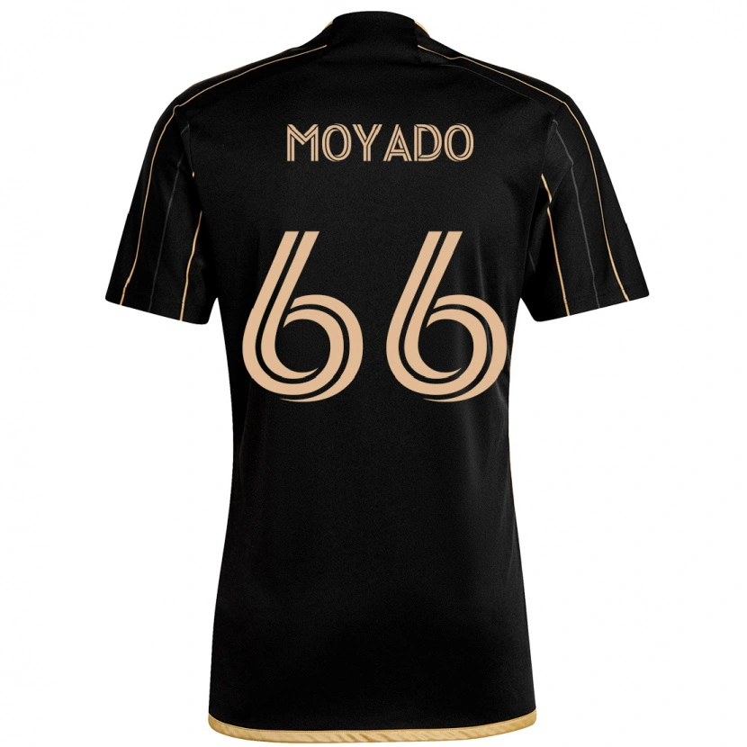 Danxen Donna Maglia Bryan Moyado #66 Nero Marrone Kit Gara Home 2025/26 Maglietta