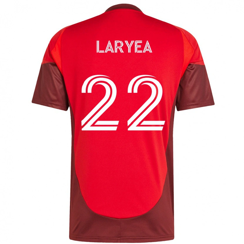 Danxen Donna Maglia Richie Laryea #22 Rosso Bianco Kit Gara Home 2025/26 Maglietta