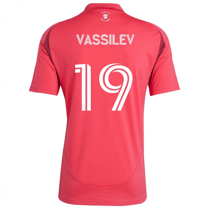 Danxen Donna Maglia Indiana Vassilev #19 Magenta Bianco Kit Gara Home 2025/26 Maglietta