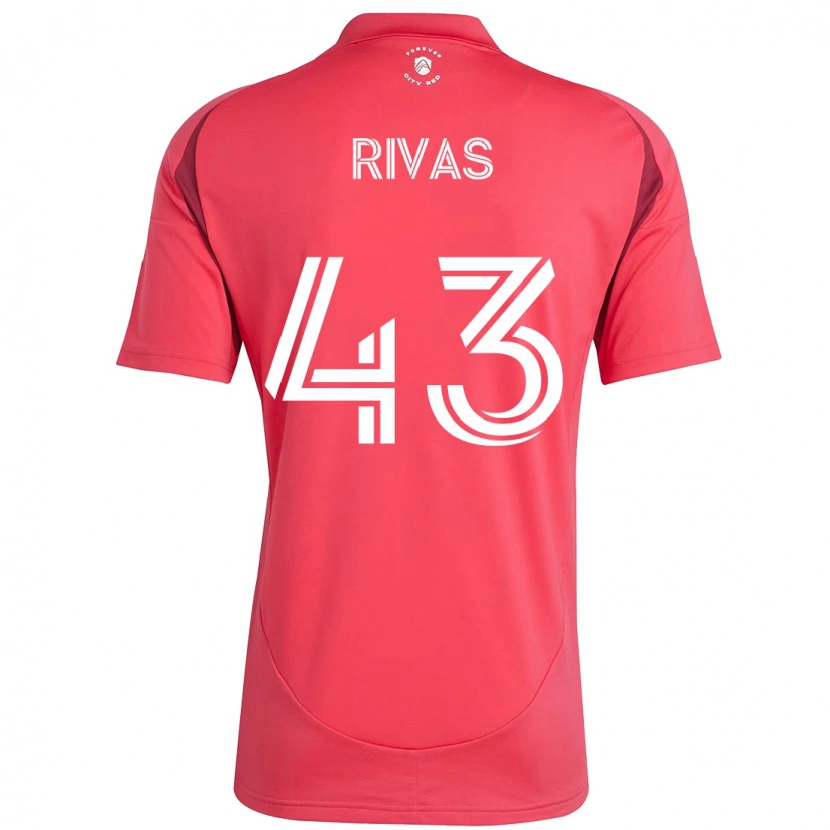 Danxen Donna Maglia Sergio Rivas #43 Magenta Bianco Kit Gara Home 2025/26 Maglietta
