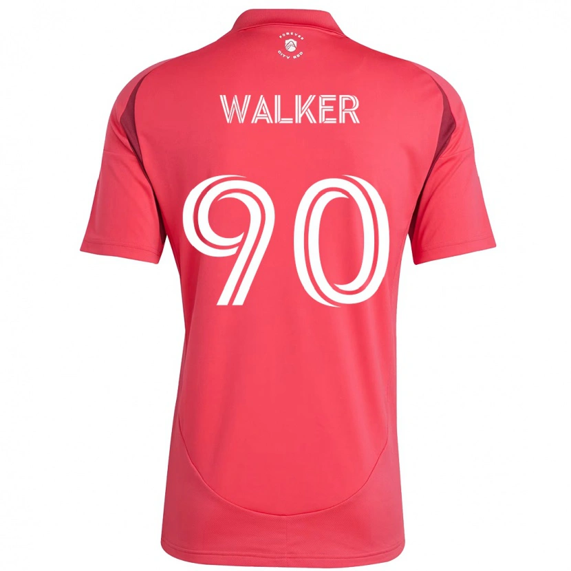 Danxen Donna Maglia Eric Walker #90 Magenta Bianco Kit Gara Home 2025/26 Maglietta