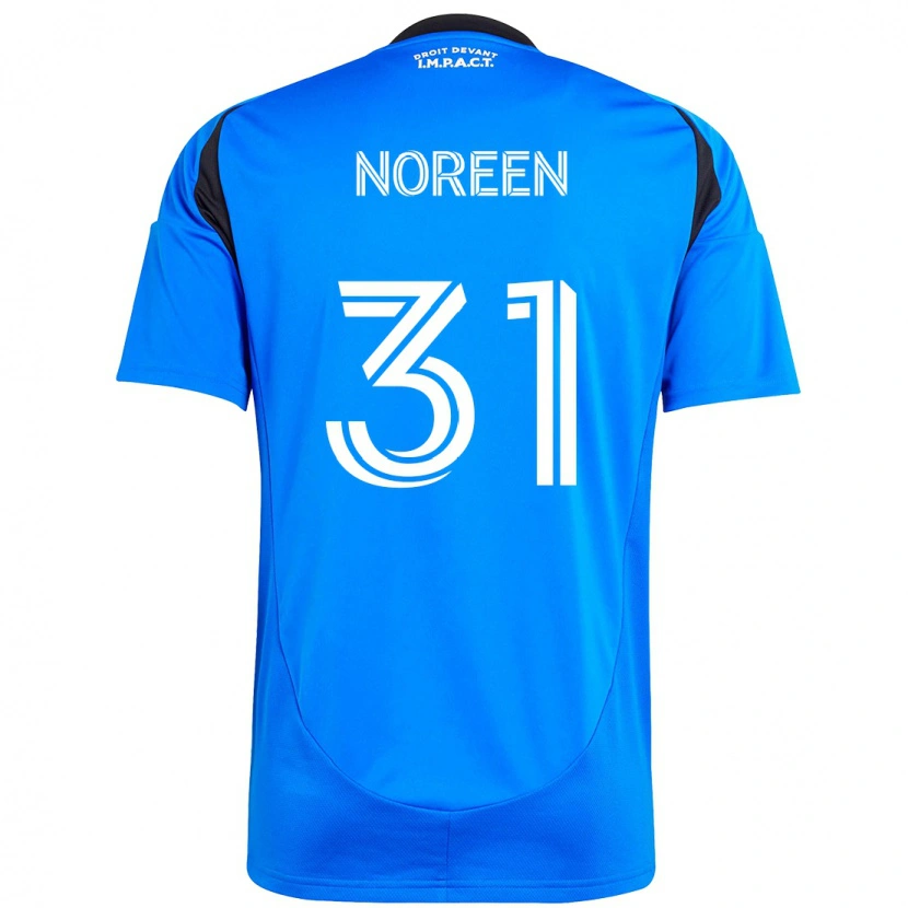 Danxen Donna Maglia Tijhof Noreen #31 Blu Scuro Nero Kit Gara Home 2025/26 Maglietta