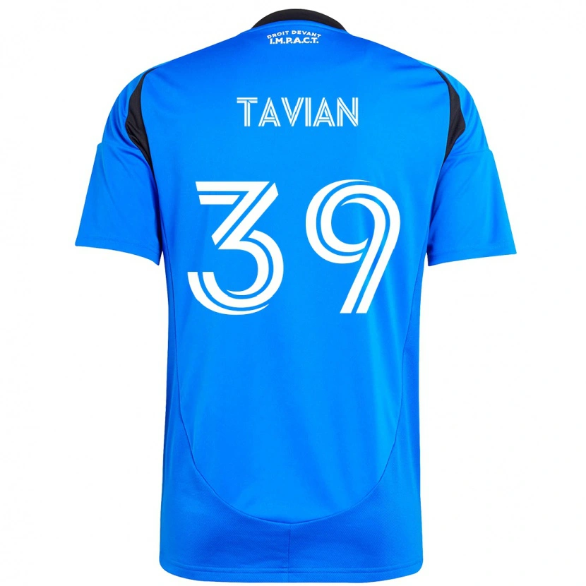 Danxen Donna Maglia Vandendort Tavian #39 Blu Scuro Nero Kit Gara Home 2025/26 Maglietta