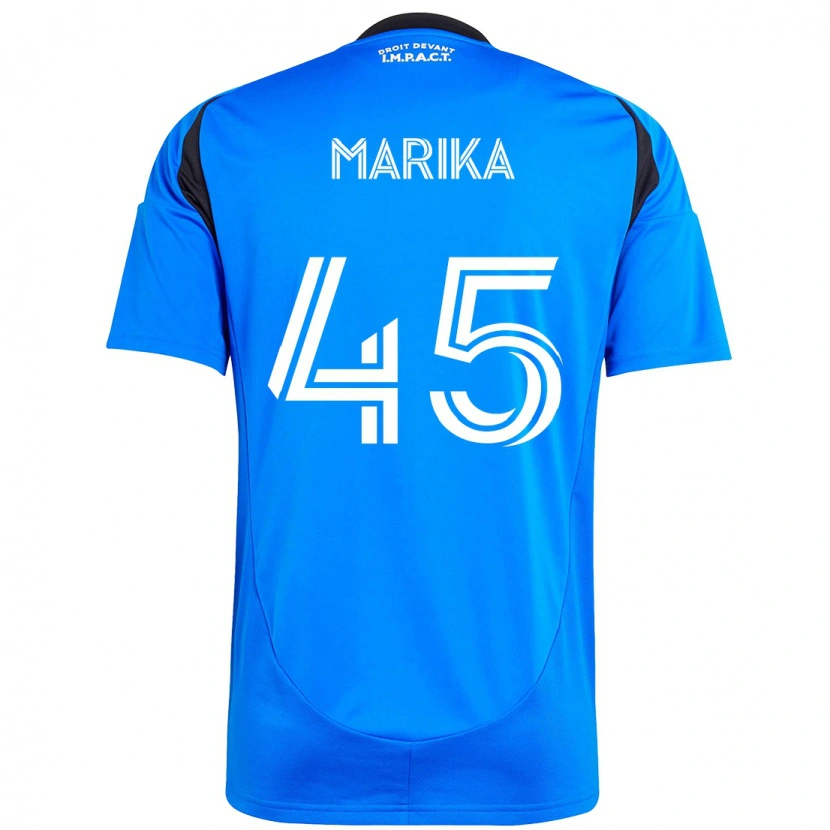 Danxen Donna Maglia Cregheur Marika #45 Blu Scuro Nero Kit Gara Home 2025/26 Maglietta