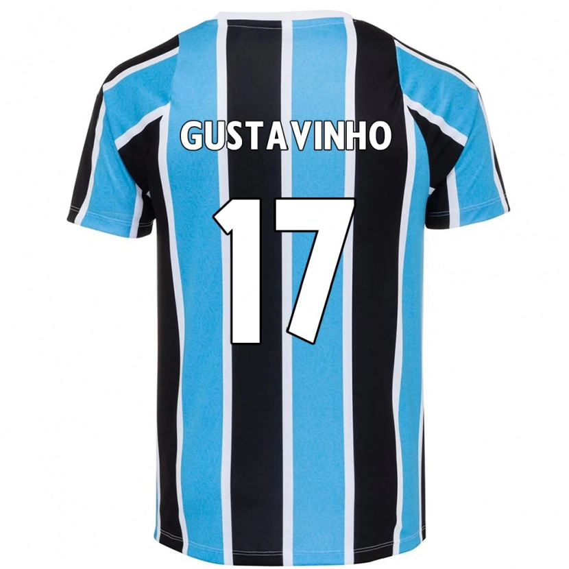 Danxen Donna Maglia Gustavinho #17 Blu Nero Bianco Kit Gara Home 2025/26 Maglietta