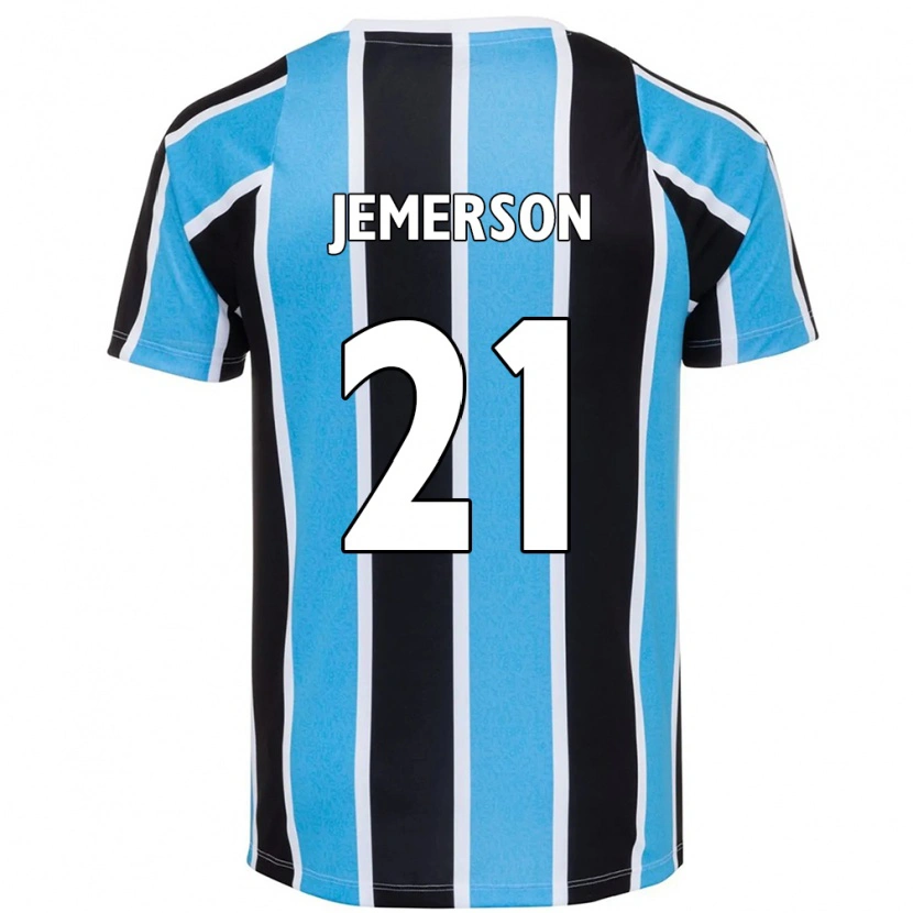 Danxen Donna Maglia Jemerson #21 Blu Nero Bianco Kit Gara Home 2025/26 Maglietta