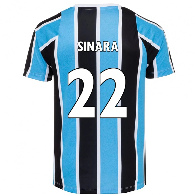 Danxen Donna Maglia Sinara #22 Blu Nero Bianco Kit Gara Home 2025/26 Maglietta