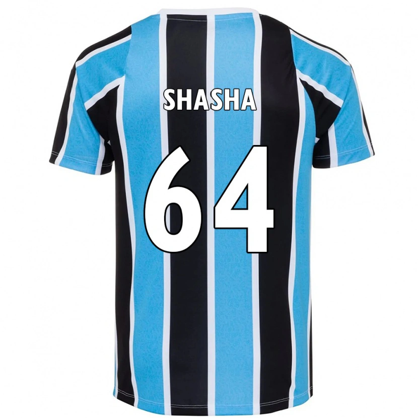 Danxen Donna Maglia Shashá #64 Blu Nero Bianco Kit Gara Home 2025/26 Maglietta