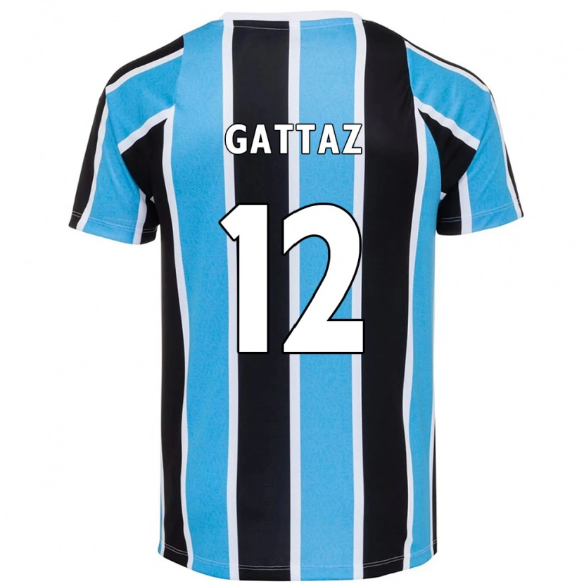 Danxen Donna Maglia Caroline De Oliveira Saad Gattaz #12 Blu Nero Bianco Kit Gara Home 2025/26 Maglietta