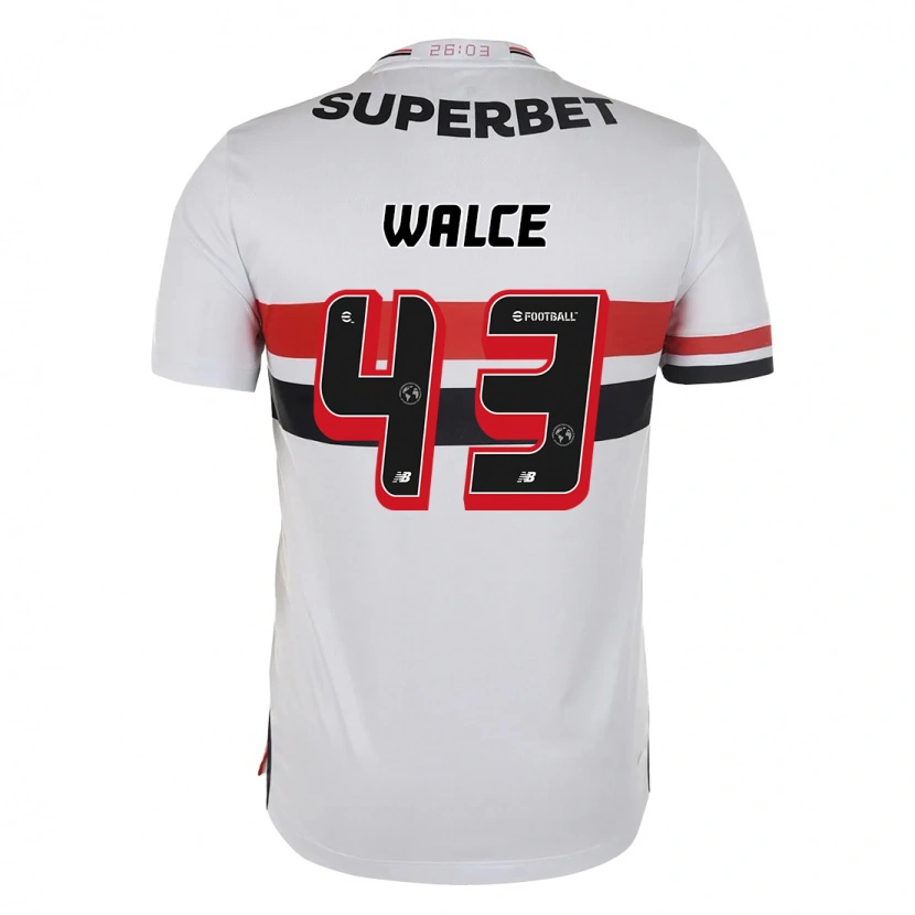 Danxen Donna Maglia Walce #43 Rosso Nero Bianco Kit Gara Home 2025/26 Maglietta