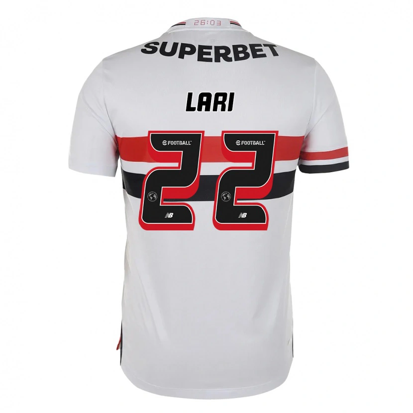 Danxen Donna Maglia Lari #22 Rosso Nero Bianco Kit Gara Home 2025/26 Maglietta