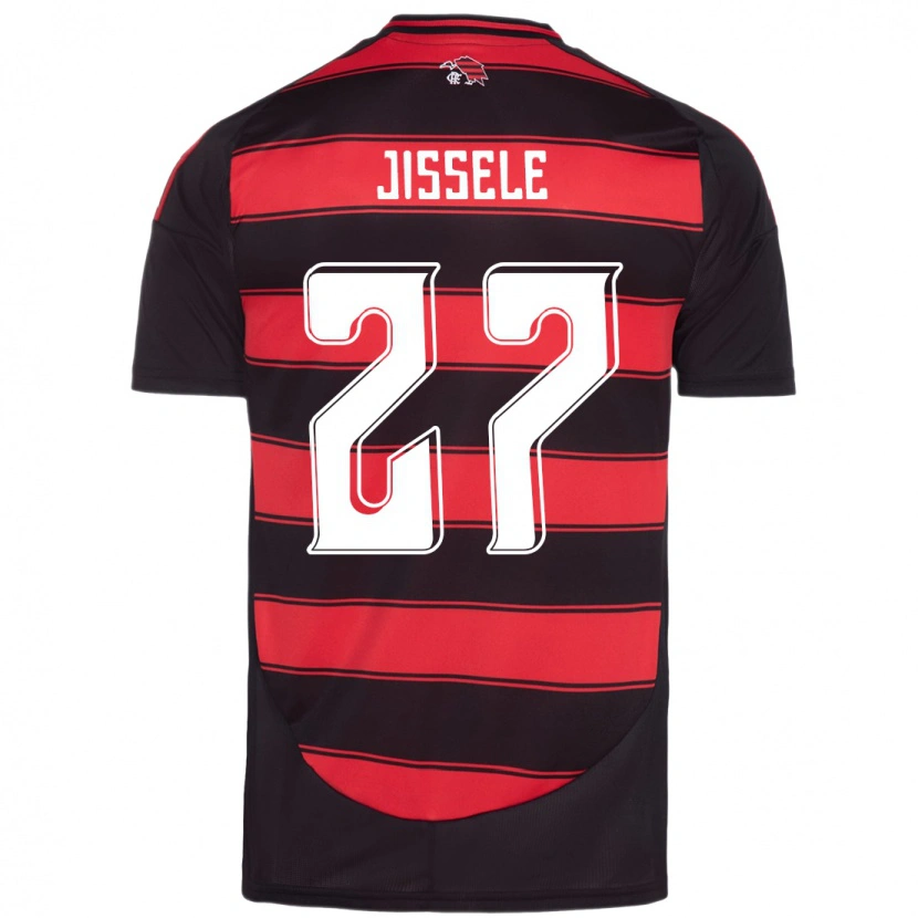 Danxen Donna Maglia Jissele #27 Rosso Nero Kit Gara Home 2025/26 Maglietta