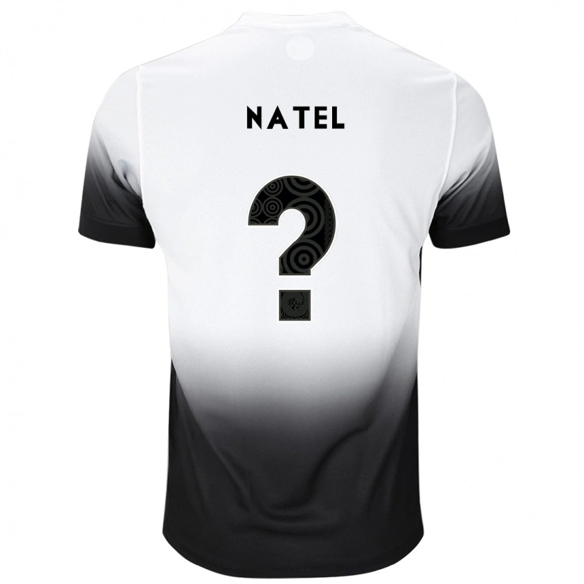 Danxen Donna Maglia Leo Natel #0 Bianco Nero Kit Gara Home 2025/26 Maglietta