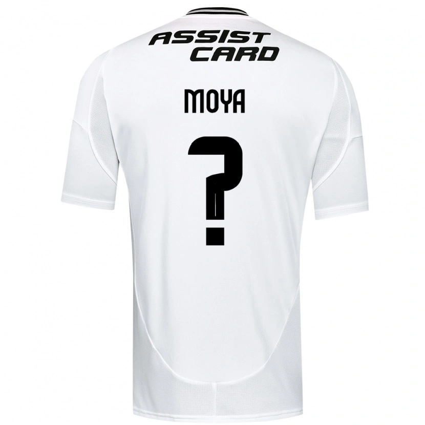 Danxen Donna Maglia Matías Moya #0 Nero Bianco Giallo Kit Gara Home 2025/26 Maglietta