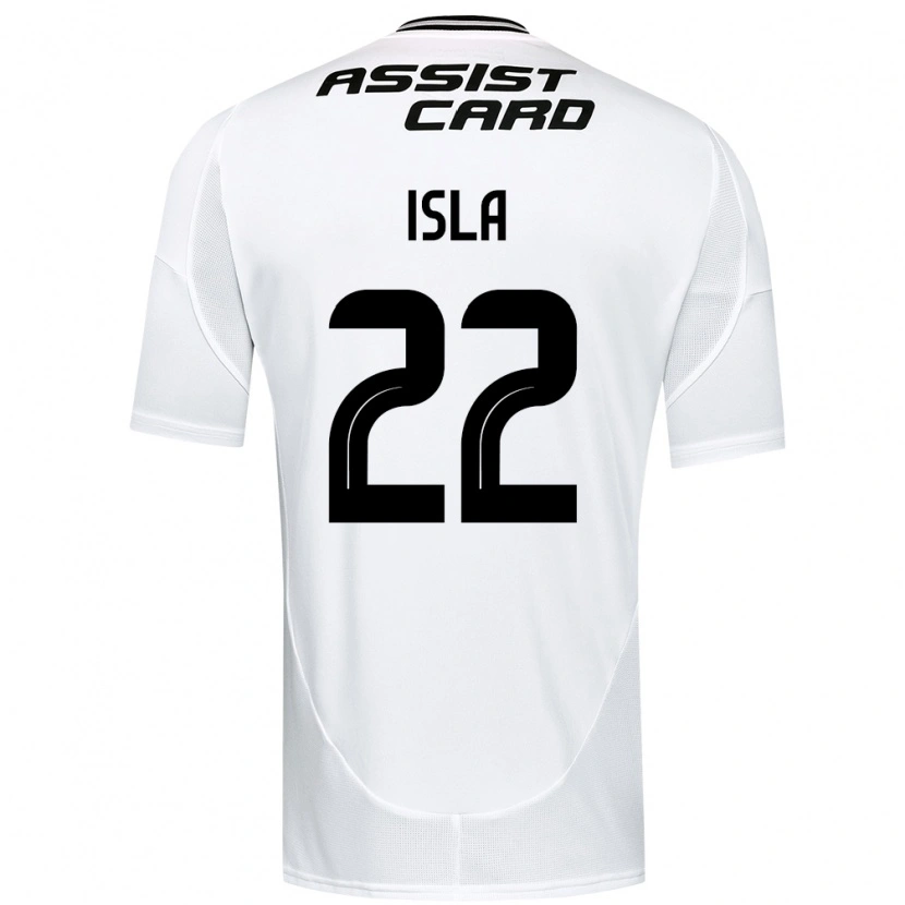 Danxen Donna Maglia Mauricio Isla #22 Nero Bianco Giallo Kit Gara Home 2025/26 Maglietta