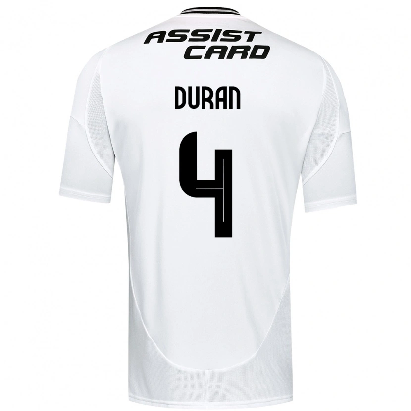 Danxen Donna Maglia Elisa Durán #4 Nero Bianco Giallo Kit Gara Home 2025/26 Maglietta
