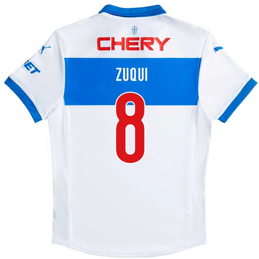 Danxen Donna Maglia Fernando Zuqui #8 Nero Blu Kit Gara Home 2025/26 Maglietta