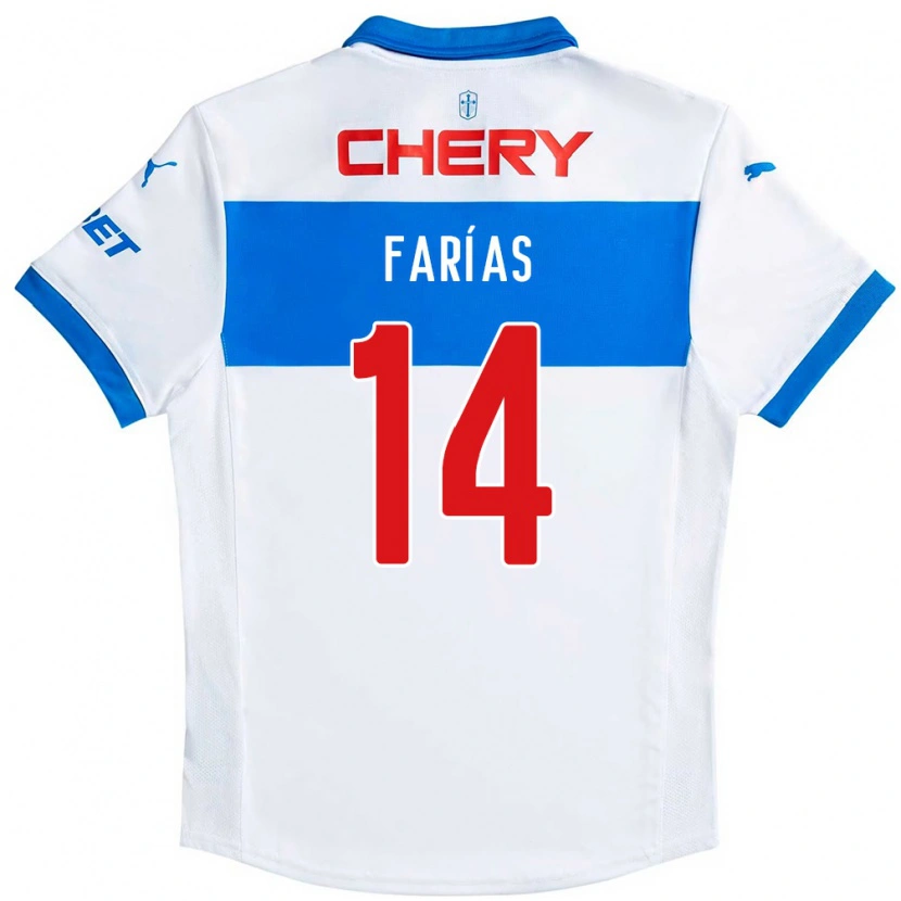 Danxen Donna Maglia Agustín Farías #14 Nero Blu Kit Gara Home 2025/26 Maglietta