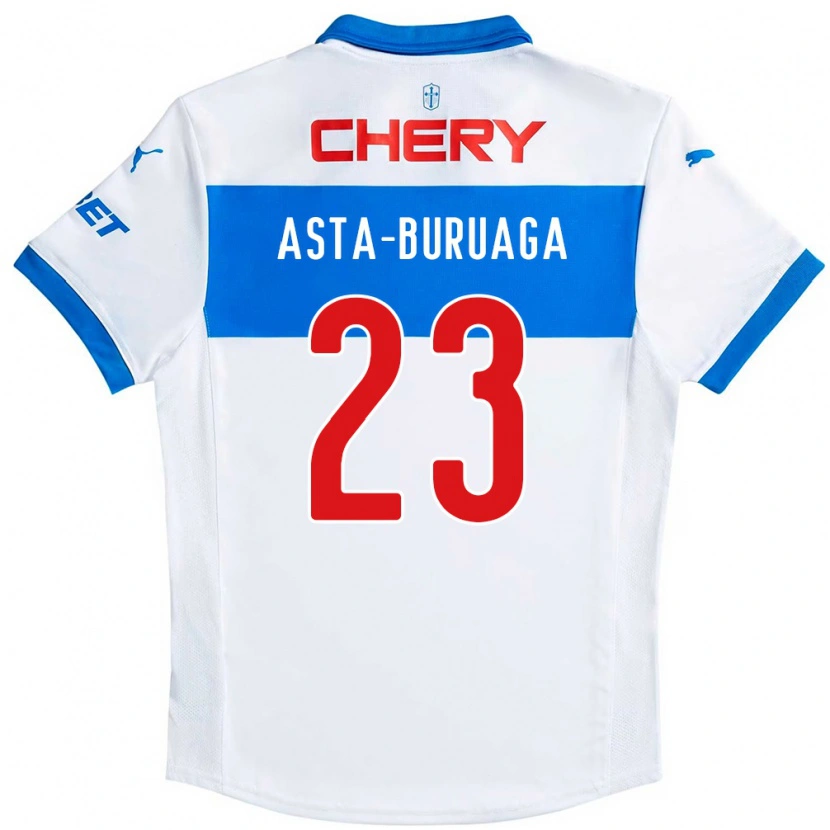 Danxen Donna Maglia Tomás Asta-Buruaga #23 Nero Blu Kit Gara Home 2025/26 Maglietta