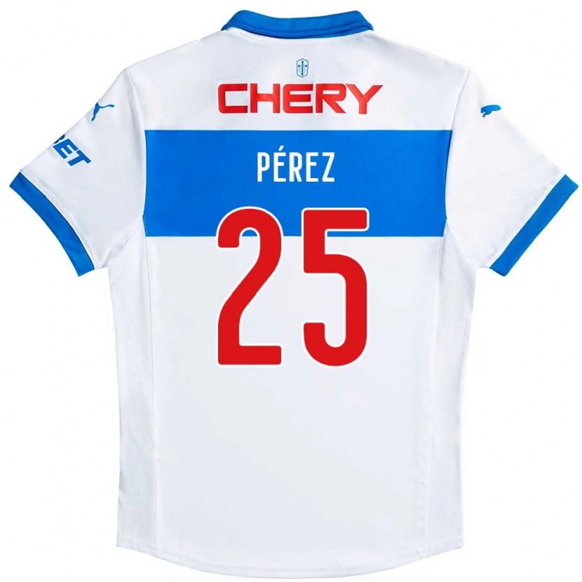 Danxen Donna Maglia Sebastián Pérez #25 Nero Blu Kit Gara Home 2025/26 Maglietta