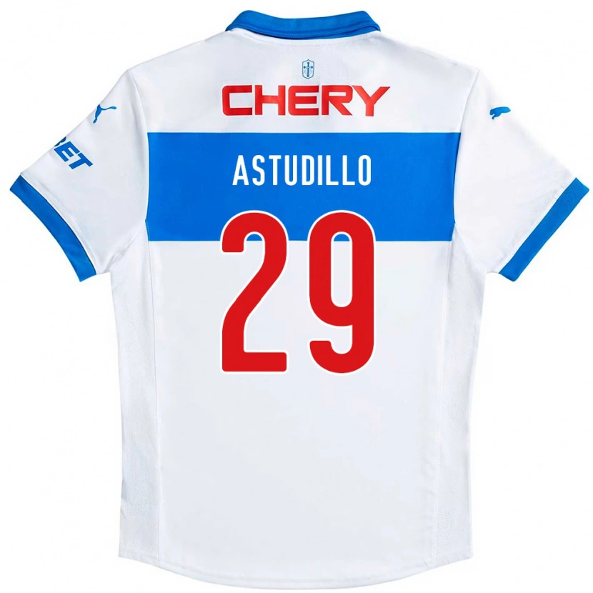 Danxen Donna Maglia Aaron Astudillo #29 Nero Blu Kit Gara Home 2025/26 Maglietta