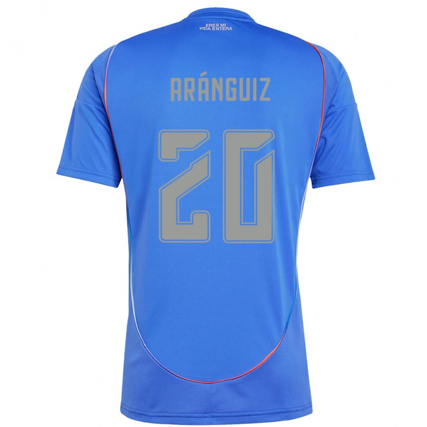 Danxen Donna Maglia Charles Aránguiz #20 Azzurro Cielo Kit Gara Home 2025/26 Maglietta