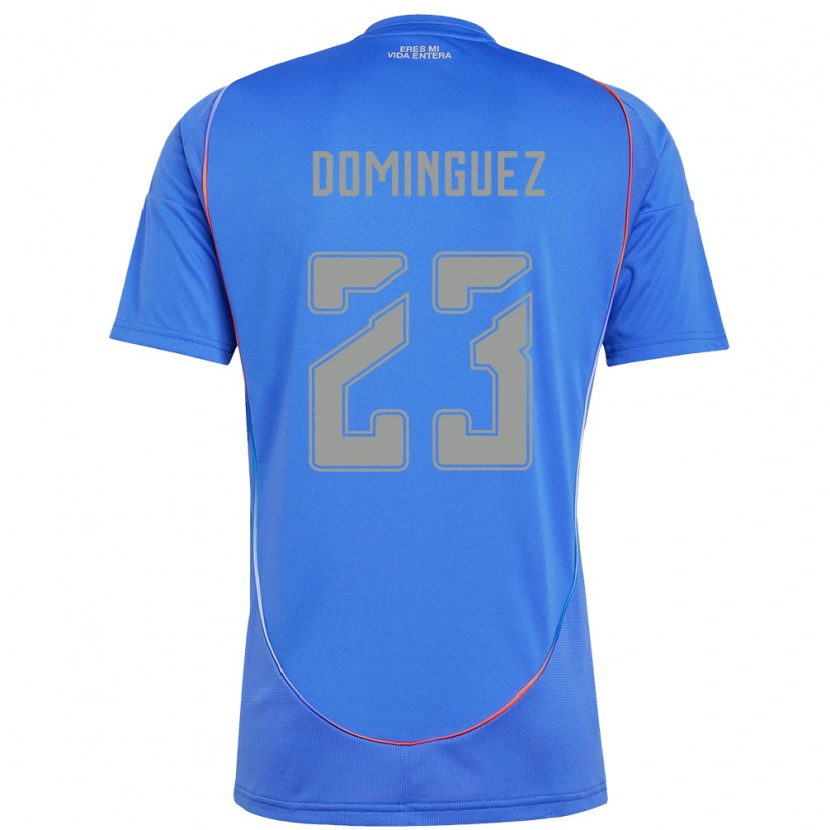 Danxen Donna Maglia Nery Dominguez #23 Azzurro Cielo Kit Gara Home 2025/26 Maglietta