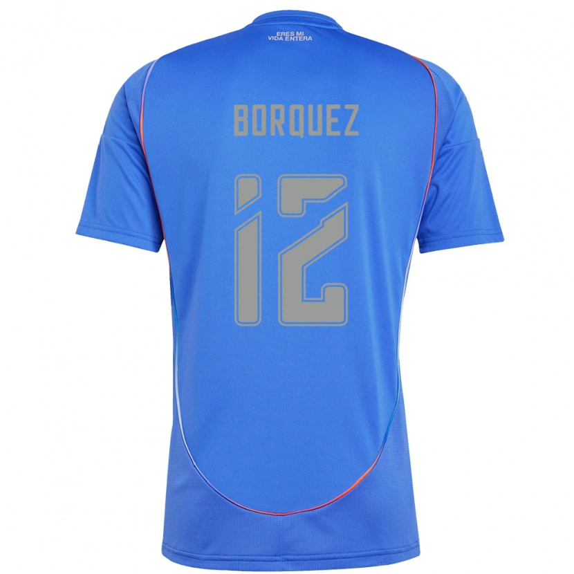 Danxen Donna Maglia Gabriela Bórquez #12 Azzurro Cielo Kit Gara Home 2025/26 Maglietta