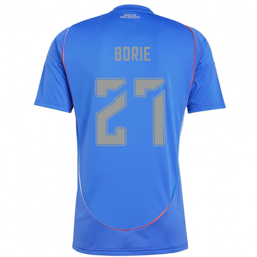 Danxen Donna Maglia Emilie Borie #27 Azzurro Cielo Kit Gara Home 2025/26 Maglietta
