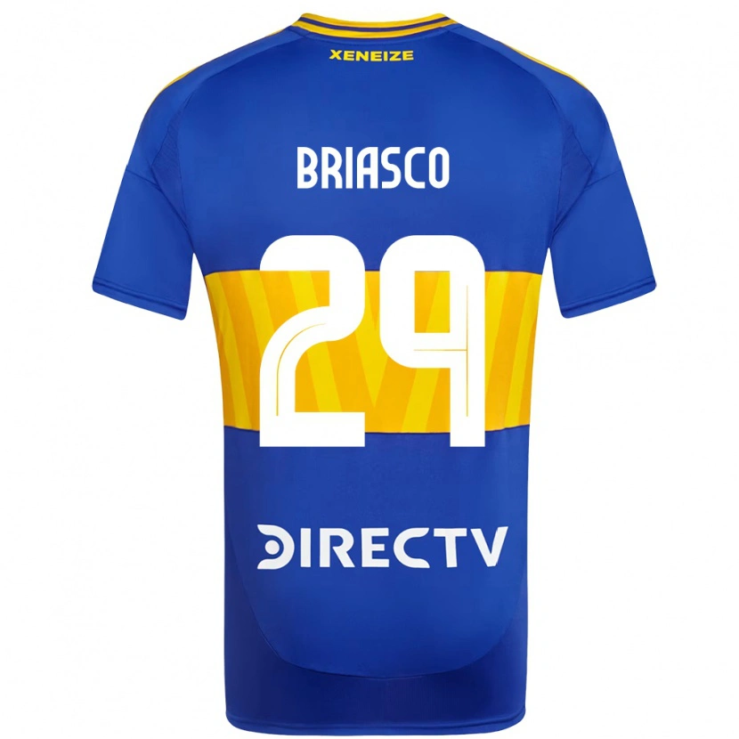 Danxen Donna Maglia Norberto Briasco #29 Blu Royal Giallo Kit Gara Home 2025/26 Maglietta