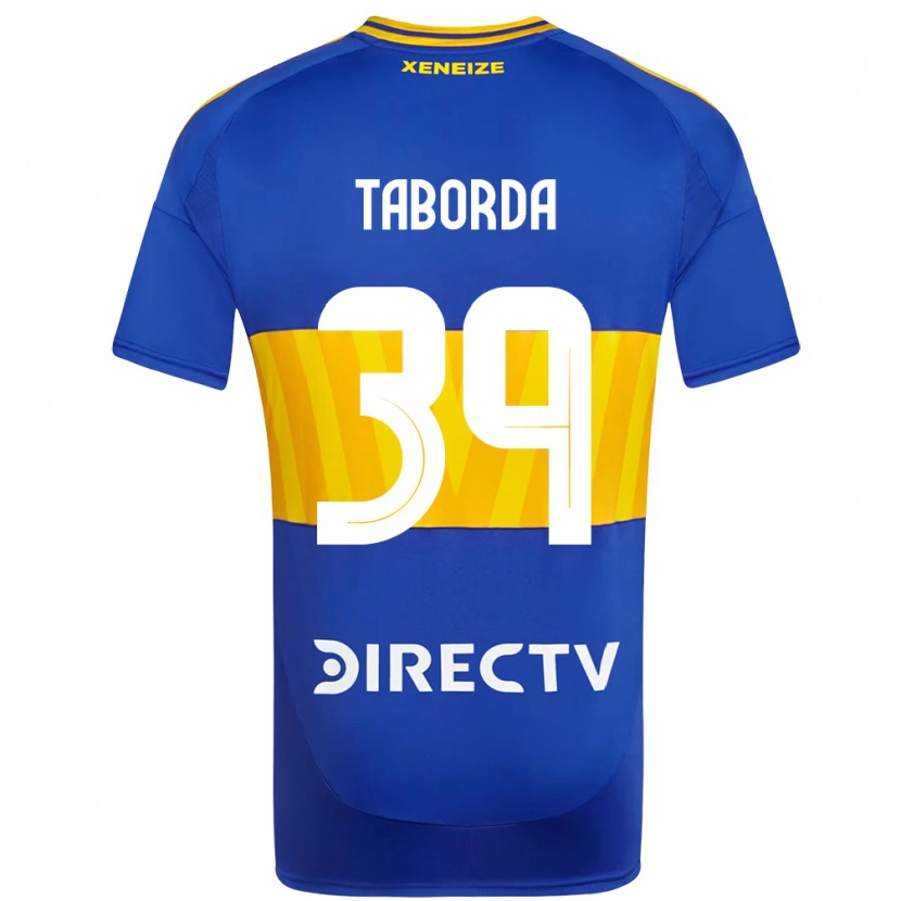 Danxen Donna Maglia Vicente Taborda #39 Blu Royal Giallo Kit Gara Home 2025/26 Maglietta