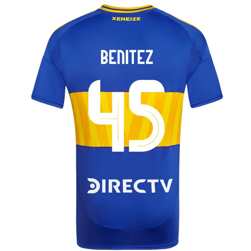 Danxen Donna Maglia Mauricio Benitez #45 Blu Royal Giallo Kit Gara Home 2025/26 Maglietta