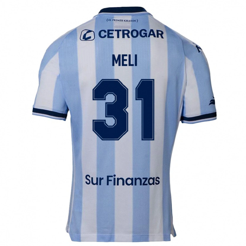 Danxen Donna Maglia Marcelo Meli #31 Azzurro Cielo Kit Gara Home 2025/26 Maglietta