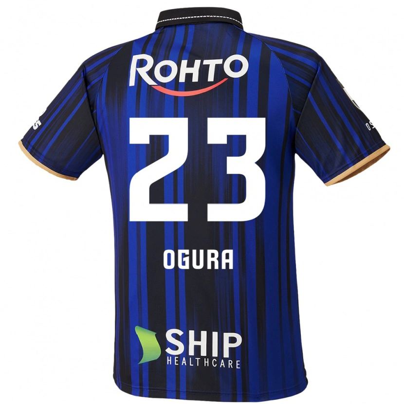 Danxen Donna Maglia Shimpei Ogura #23 Blu Bianco Nero Kit Gara Home 2025/26 Maglietta