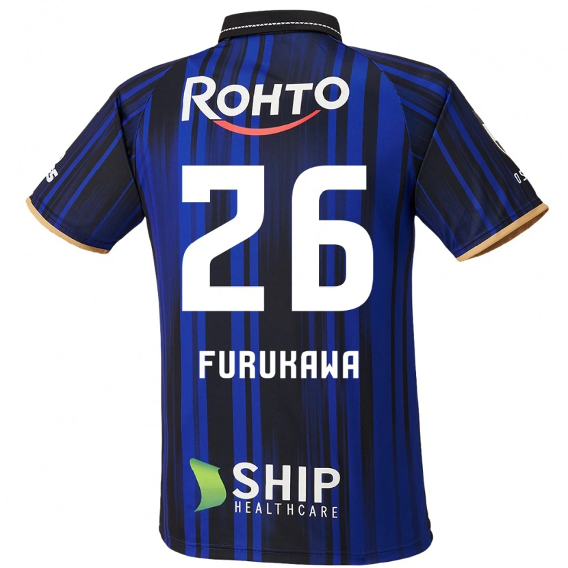 Danxen Donna Maglia Kanta Furukawa #26 Blu Bianco Nero Kit Gara Home 2025/26 Maglietta