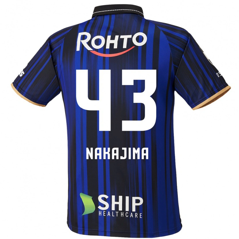 Danxen Donna Maglia Yugo Nakajima #43 Blu Bianco Nero Kit Gara Home 2025/26 Maglietta