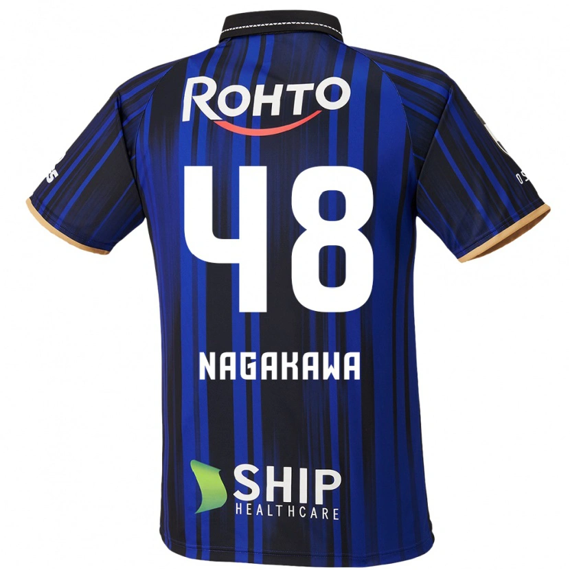 Danxen Donna Maglia Kanta Nagakawa #48 Blu Bianco Nero Kit Gara Home 2025/26 Maglietta