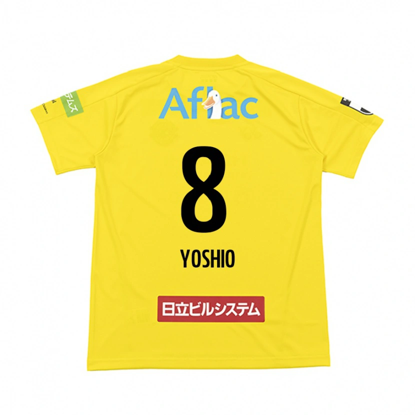 Danxen Donna Maglia Yoshio Koizumi #8 Nero Giallo Kit Gara Home 2025/26 Maglietta