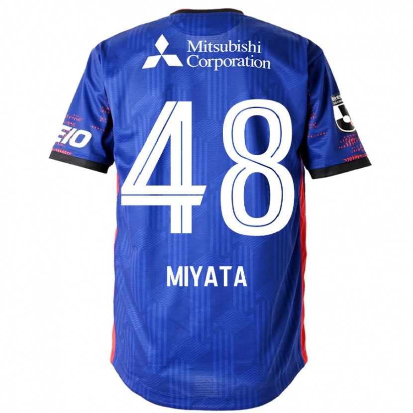 Danxen Donna Maglia Izumi Miyata #48 Blu Royal Bianco Kit Gara Home 2025/26 Maglietta