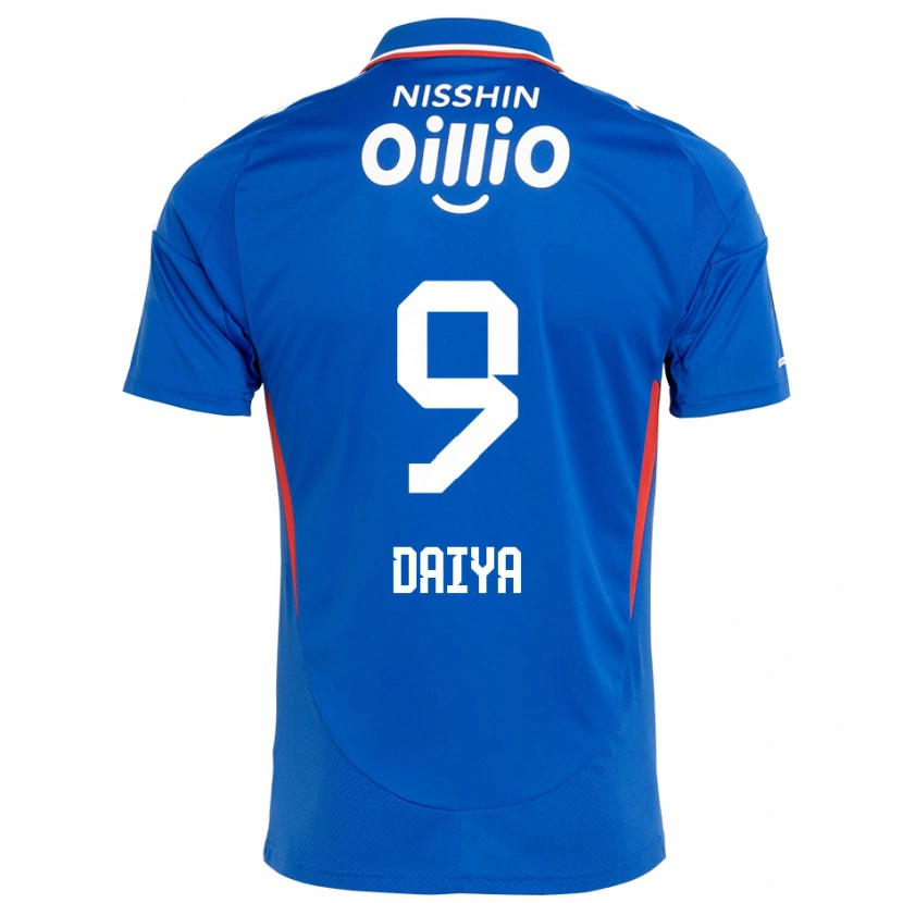 Danxen Donna Maglia Daiya Tono #9 Blu Royal Bianco Kit Gara Home 2025/26 Maglietta