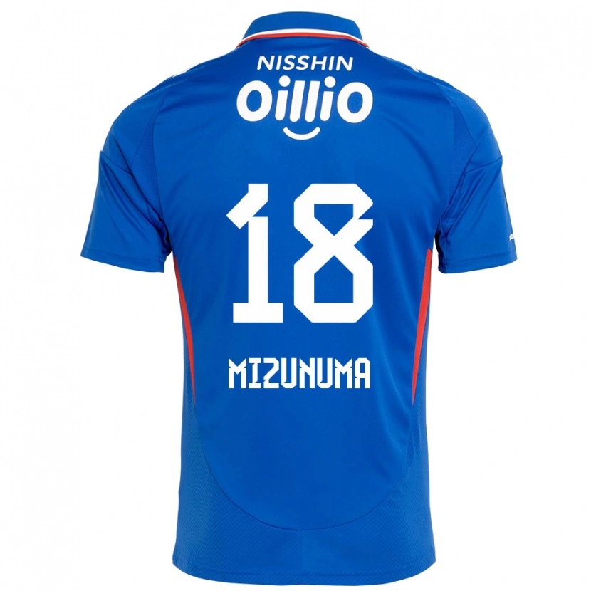 Danxen Donna Maglia Kota Mizunuma #18 Blu Royal Bianco Kit Gara Home 2025/26 Maglietta